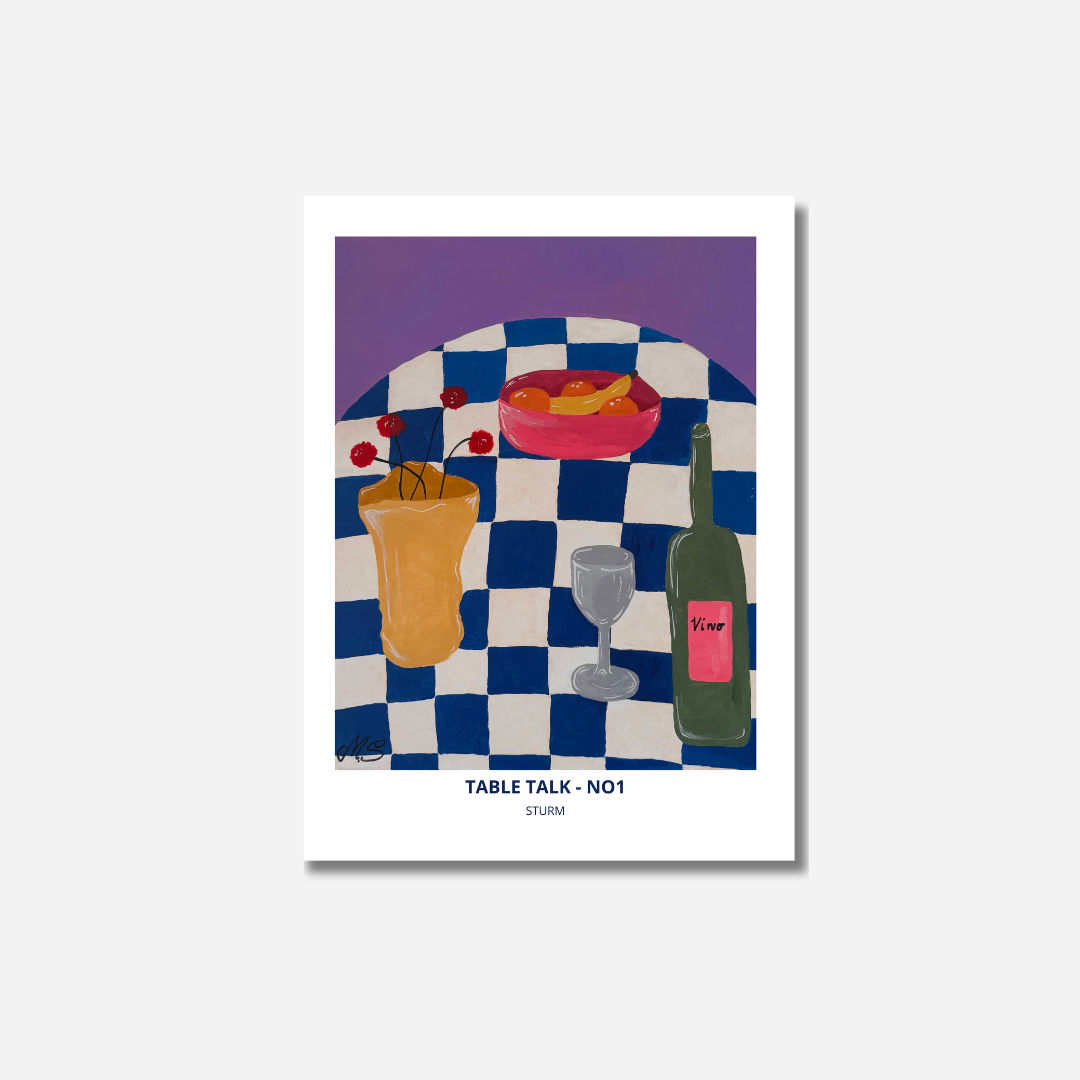 Table Talk - NO1 (kunstplakat)