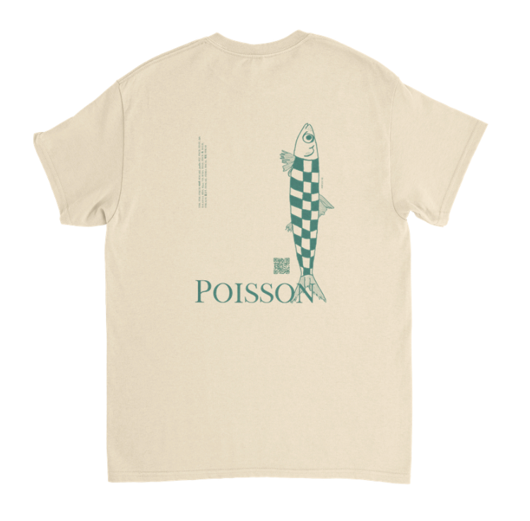 T-shirt "Poisson" (grøn)