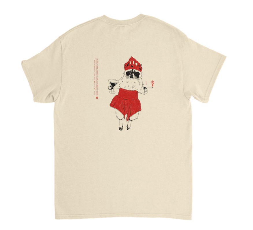 T-shirt "Racoon"