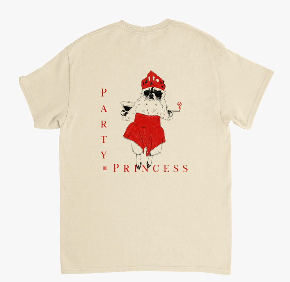 T-shirt "party princess"