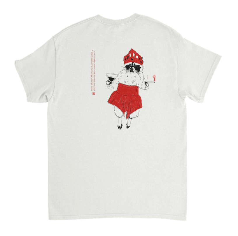 T-shirt "Racoon"