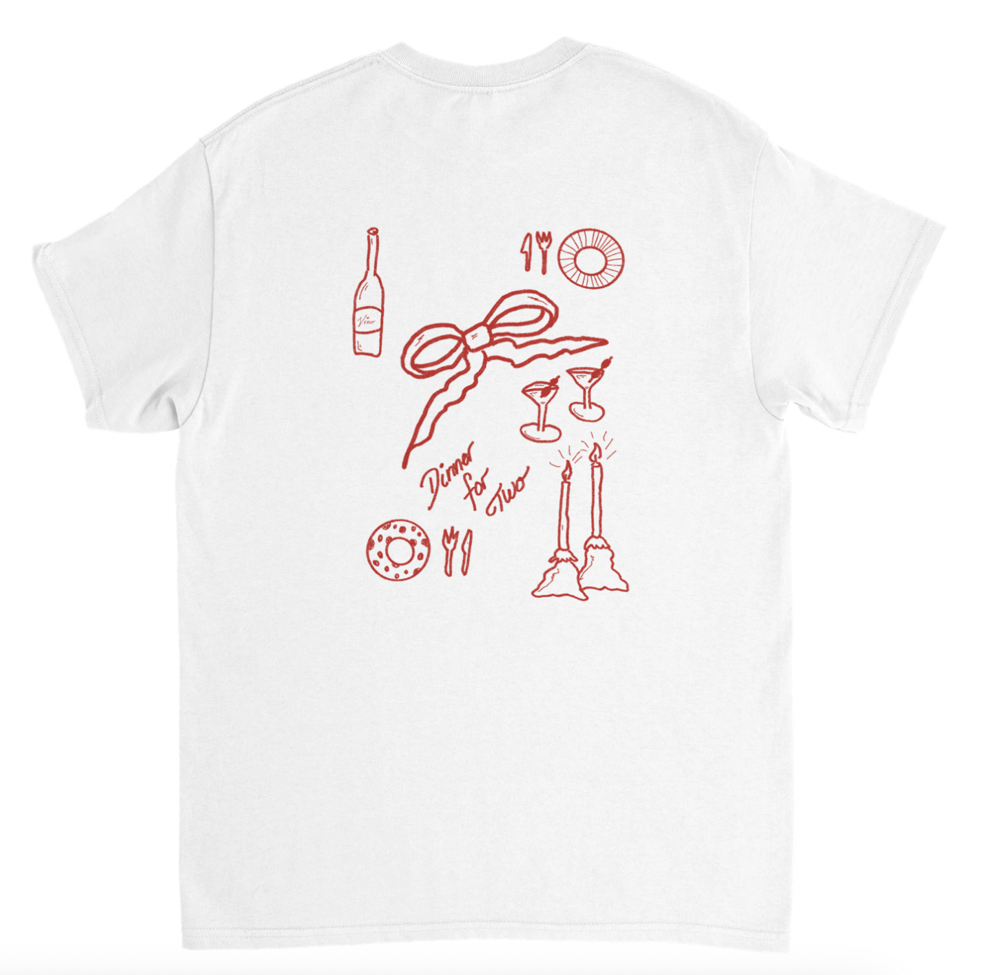 T-Shirt - "Dinner for two"