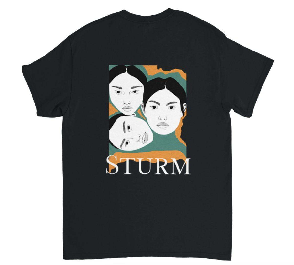 T-shirt "Heads"