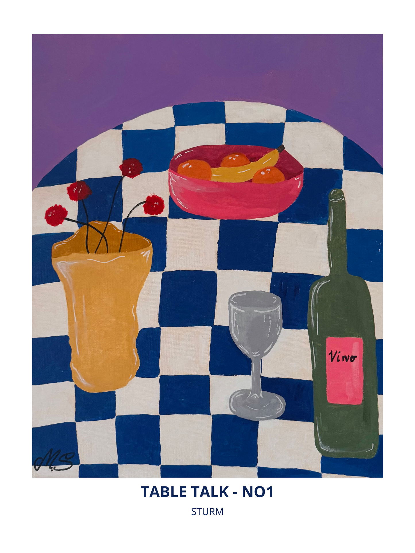 Table Talk - NO1 (kunstplakat)