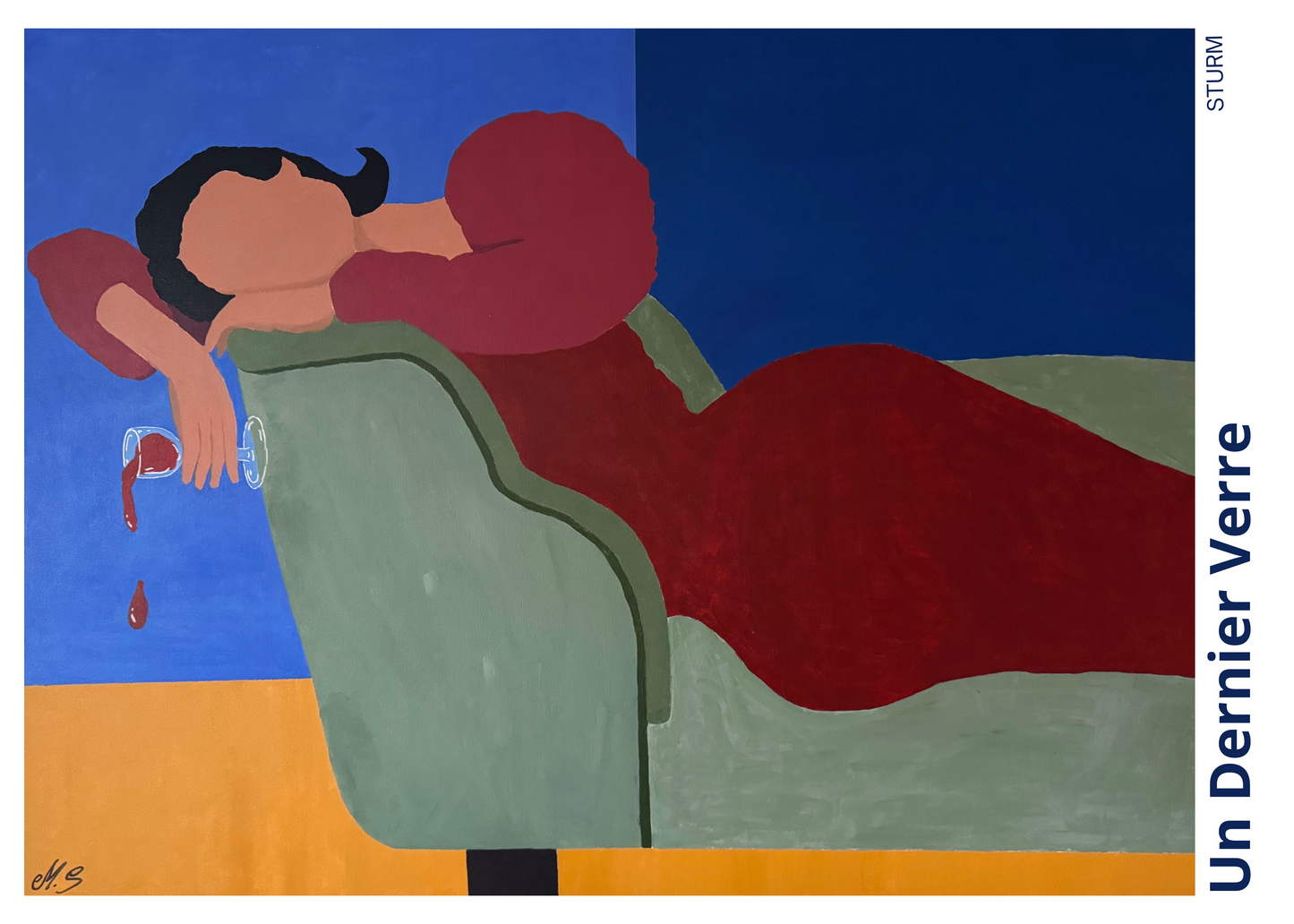 Un Dernier Verre - Kunstplakat
